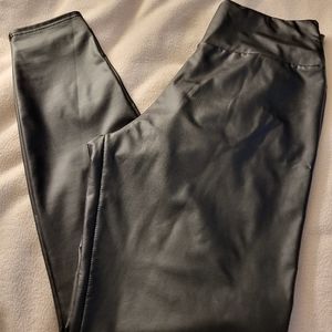 Faux Leather Leggings